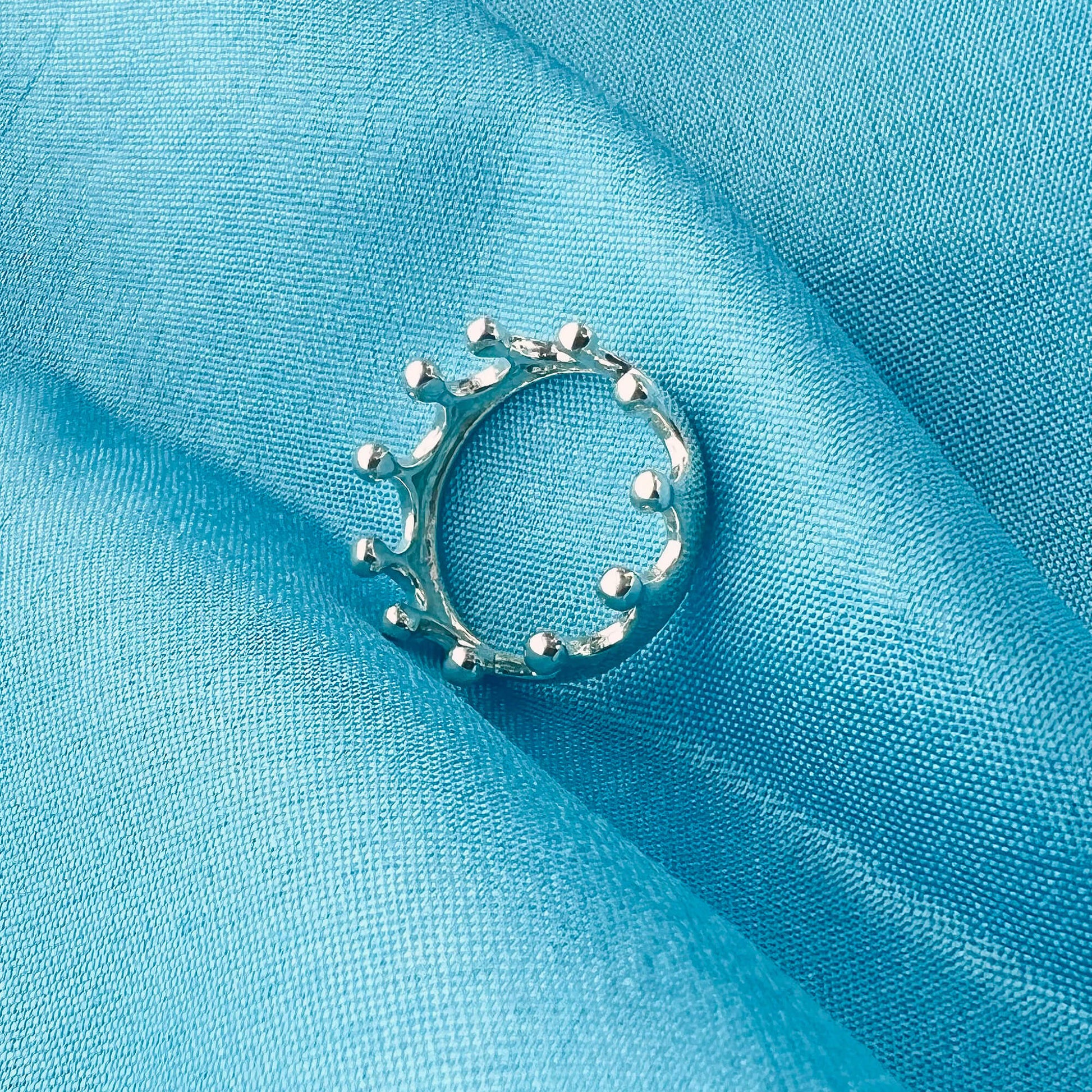 King Crown Design 925 Sterling Silver Ring - Gem Avenue