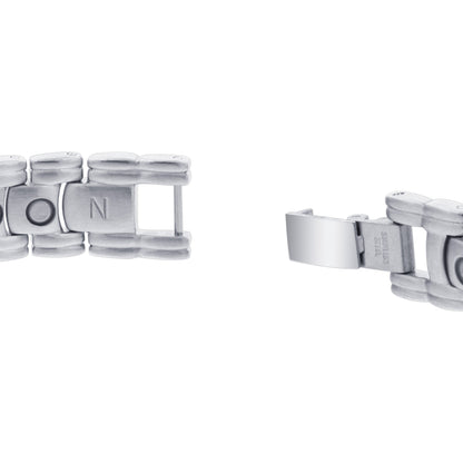 Mens Ladies Stainless Steel Magnetic Bracelet - Gem Avenue