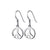 Assorted Styles 925 Sterling Silver Post Back Dangle Earrings