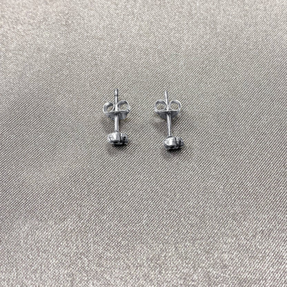 925 Sterling Silver Skull Post Back Stud Earrings - Gem Avenue