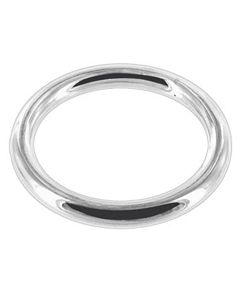 1.5mm .925 Sterling Silver Wedding Band Ring Size 8