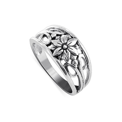 .925 Sterling Silver Celtic Knot Design Ring - Gem Avenue