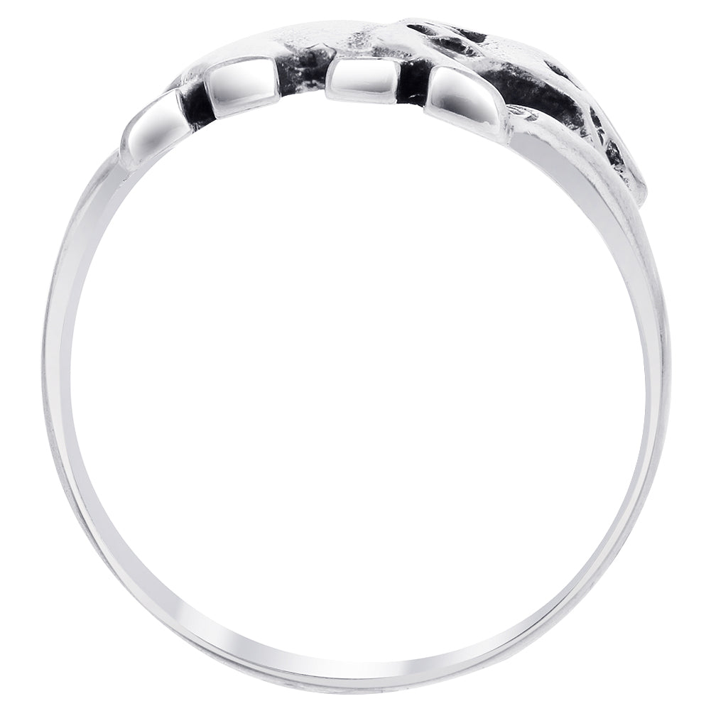 .925 Sterling Silver Elephant Ring Stylish Animal Themed Ring Size 7