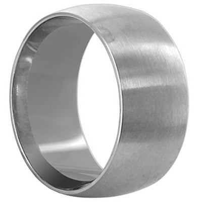 Stainless Steel Engravable Plain Band Ring - Gem Avenue
