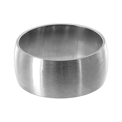 Stainless Steel Engravable Plain Band Ring - Gem Avenue