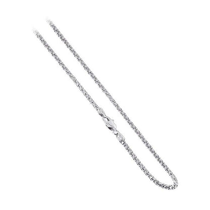 Italian 925 Sterling Silver Popcorn Chain Necklace - Gem Avenue