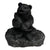 Hand Carved Shungite Bear Crystal Gemstone Animal Figurine - RAN425