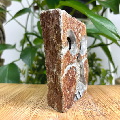 Serpentine Owl Figurine  - Gem Avenue