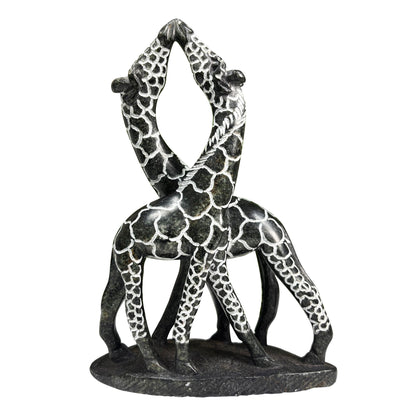 Serpentine Giraffe Figurine - Gem Avenue