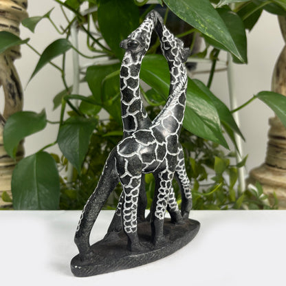 Serpentine Giraffe Figurine - Gem Avenue