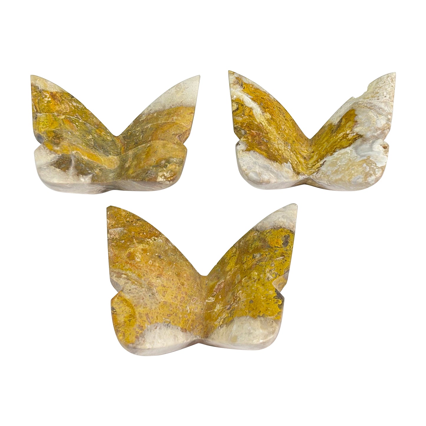 Neo Bumble Be Jasper Butterfly Insect Figurine - Gem Avenue