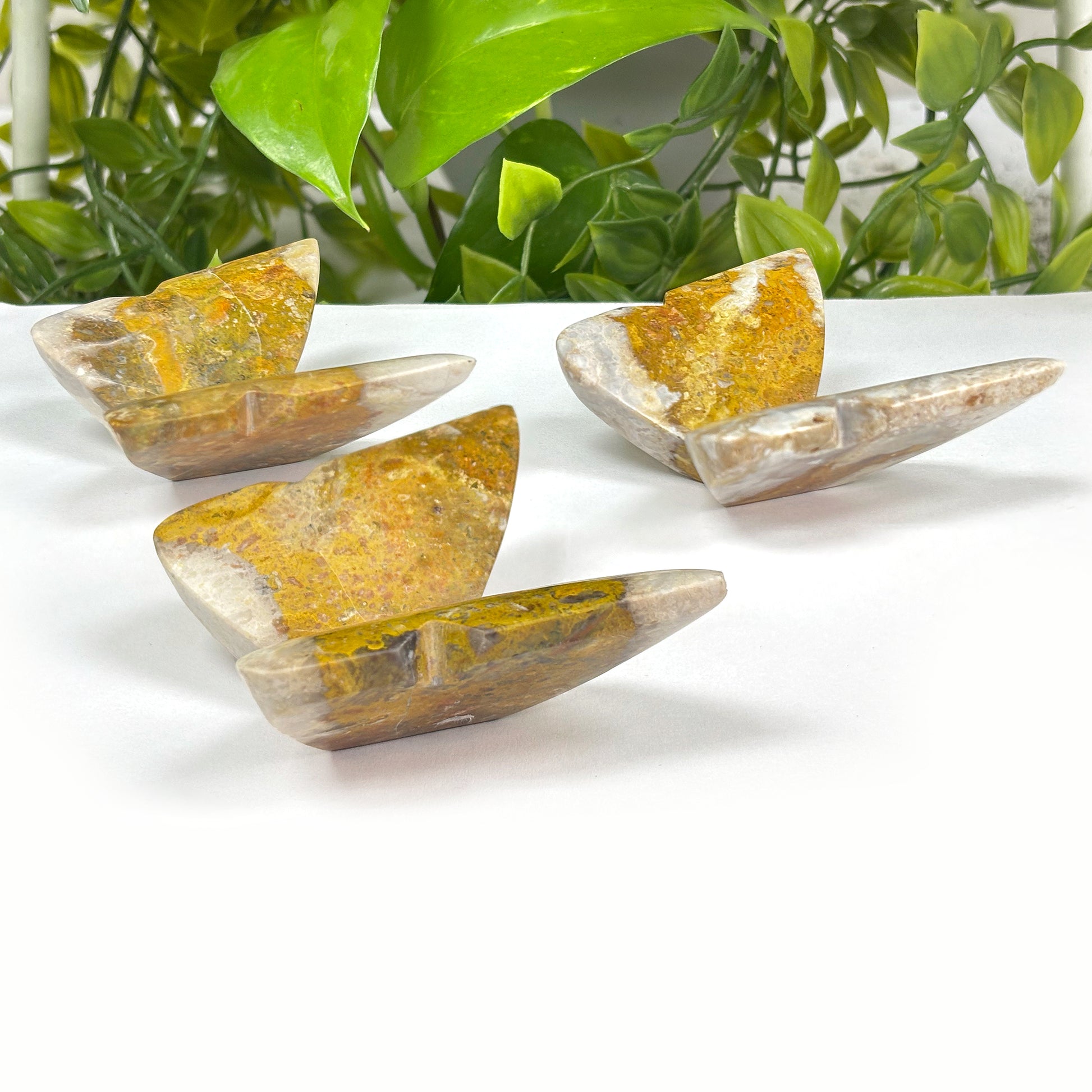 Neo Bumble Be Jasper Butterfly Insect Figurine - Gem Avenue