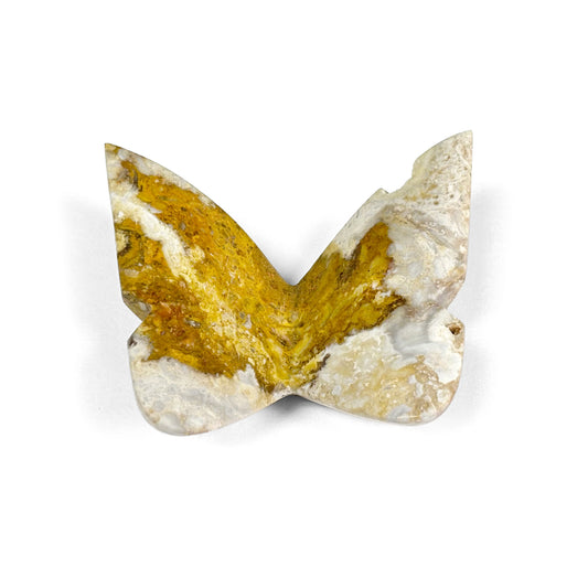 Neo Bumble Be Jasper Butterfly Insect Figurine - Gem Avenue