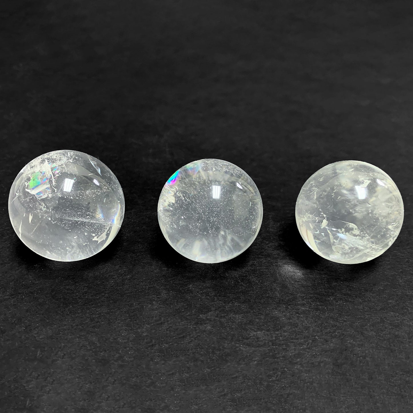 Polished Clear Quartz Crystal Sphere Decor Ball - Gem Avenue