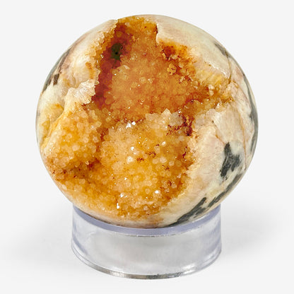Polished Sphalerite Crystal Gemstone Sphere Decor Ball - Gem Avenue