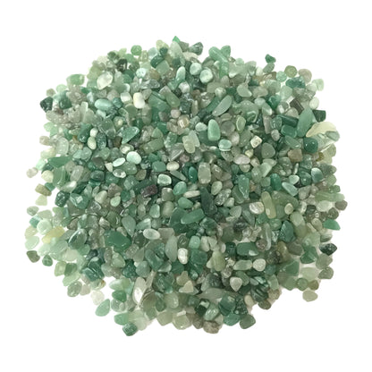 Green Aventurine Tumbled Chips - Gem Avenue