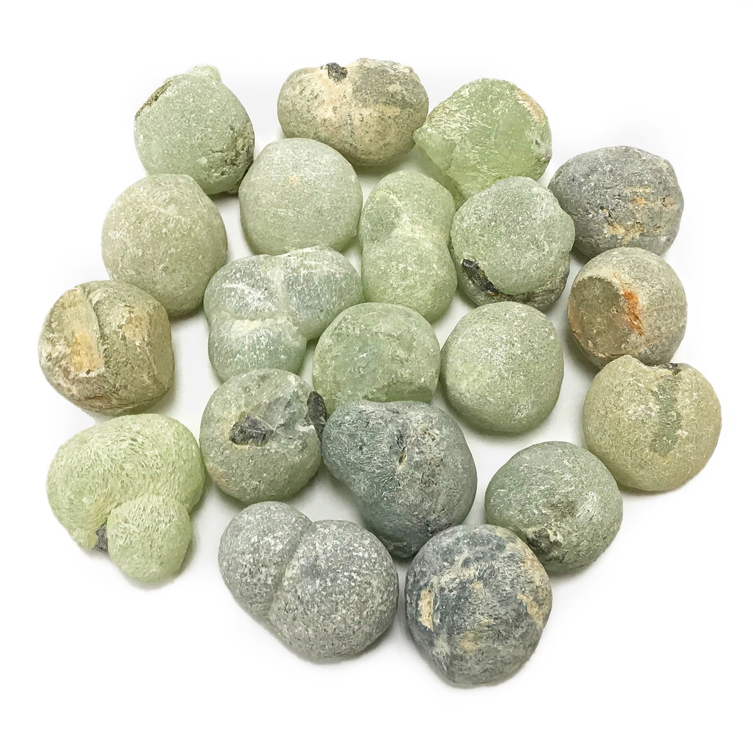 Natural Round Prehnite Gemstone Crystal-Gem Avenue