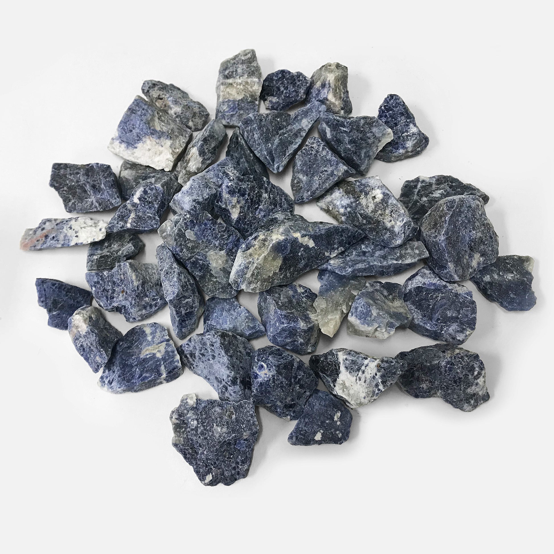 1 Lb Genuine Natural Rough Sodalite Crystal Gemstones-Gem Avenue