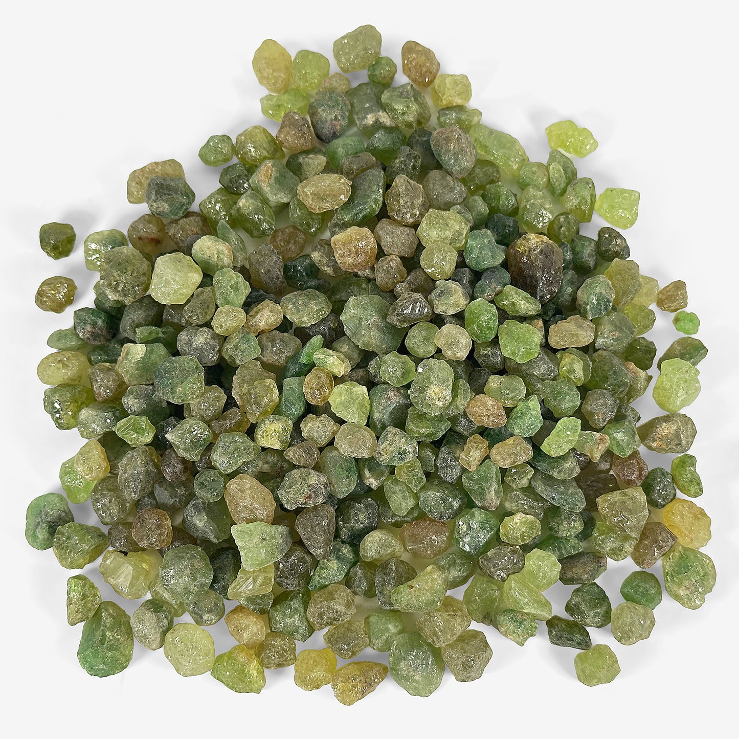 Natural Demantoid Garnet Crystal – Raw Rough Green Gemstone Mineral for Collectors, Tumbling, or Display – Uncut Demantoid Garnet Specimen - RGH262
