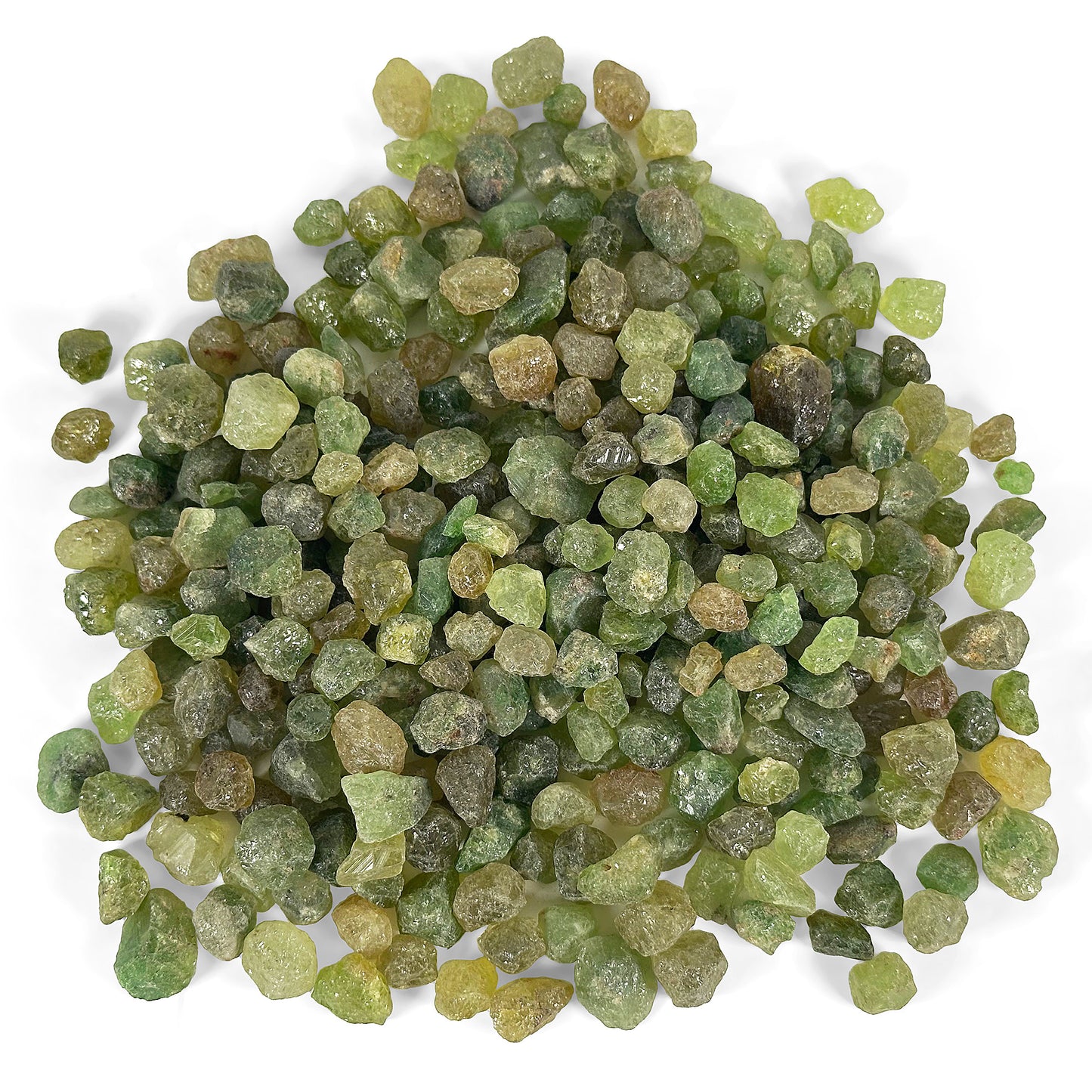 Natural Demantoid Garnet Crystal – Raw Rough Green Gemstone Mineral for Collectors, Tumbling, or Display – Uncut Demantoid Garnet Specimen - RGH262