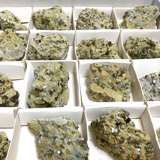 Natural Pyrite Crystal Gemstone Mineral Specimen - Gem Avenue