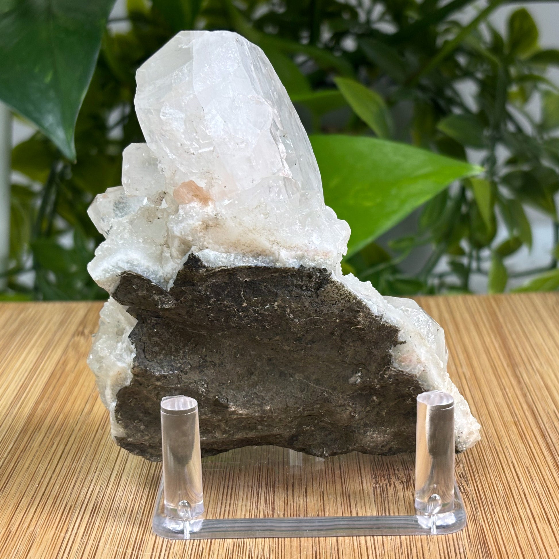 Apophyllite Chalcedony and Stilbite Mineral Specimen - Gem Avenue