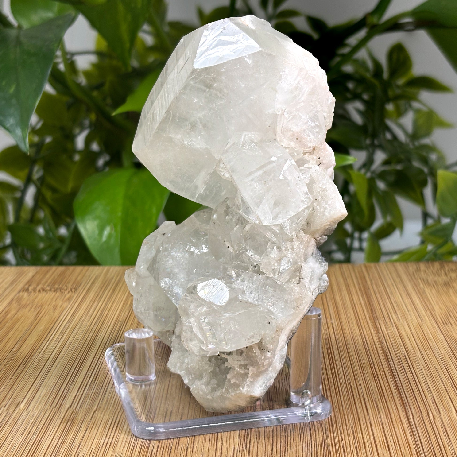 Apophyllite Chalcedony and Stilbite Mineral Specimen - Gem Avenue