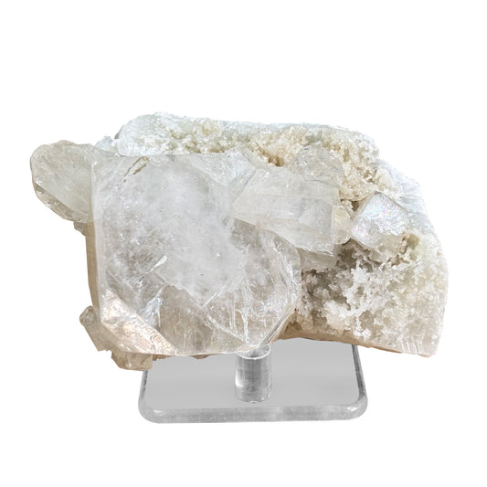 Apophyllite Chalcedony Mineral Specimen - Gem Avenue