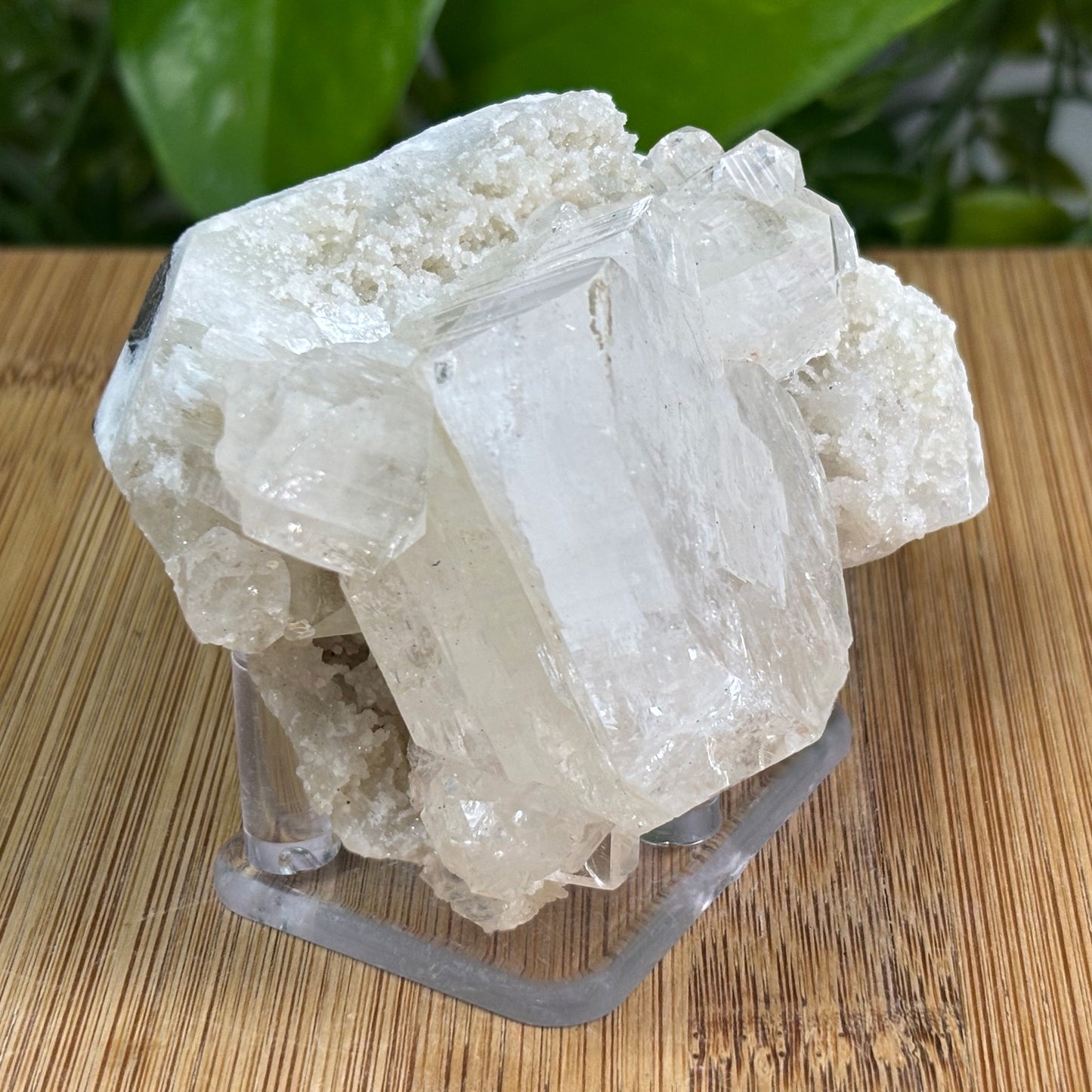 Apophyllite Chalcedony Mineral Specimen - Gem Avenue