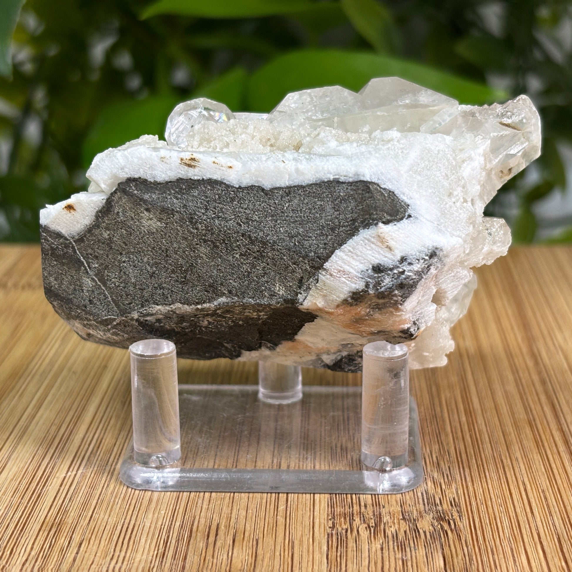 Apophyllite Chalcedony Mineral Specimen - Gem Avenue