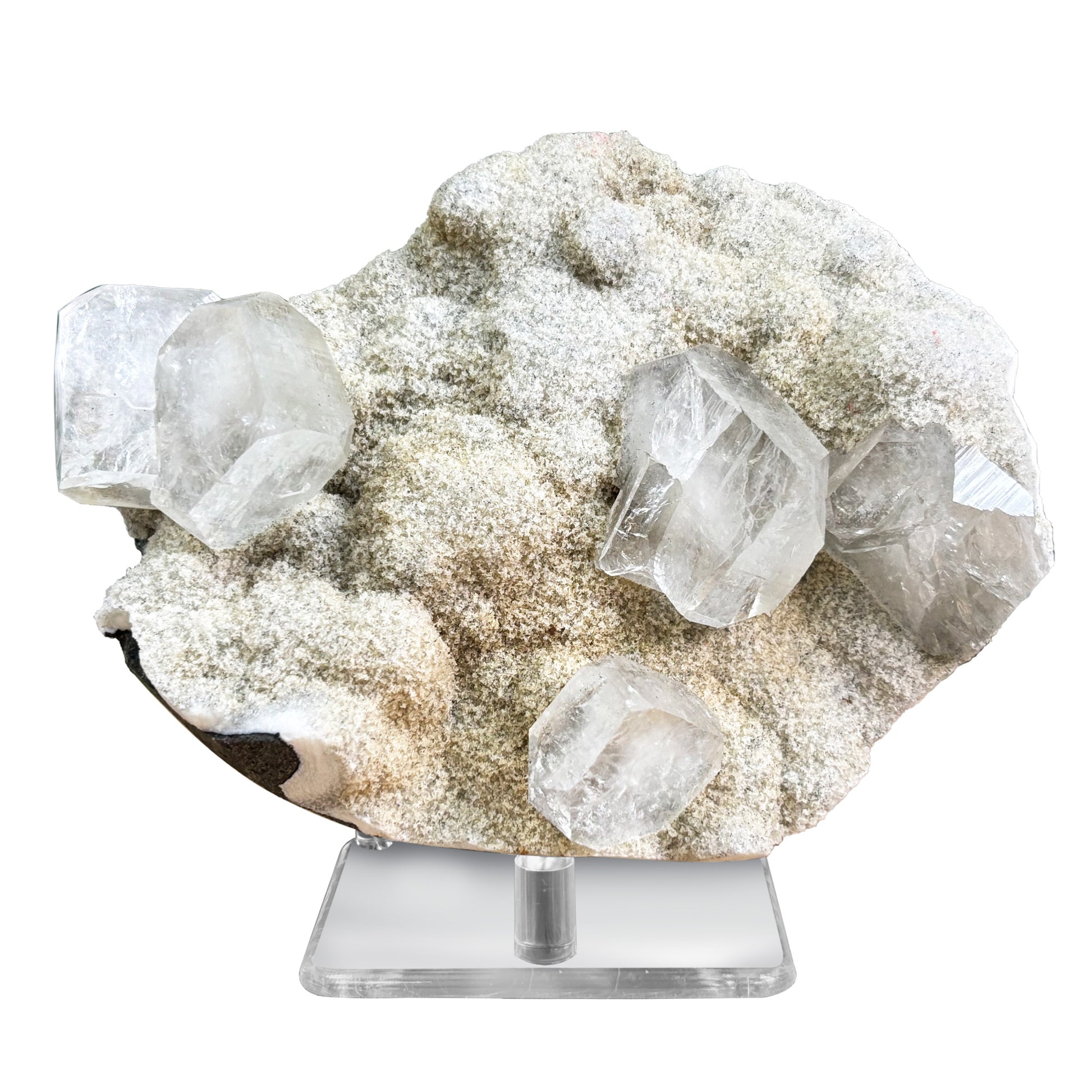 Apophyllite Chalcedony Mineral Specimen - Gem Avenue