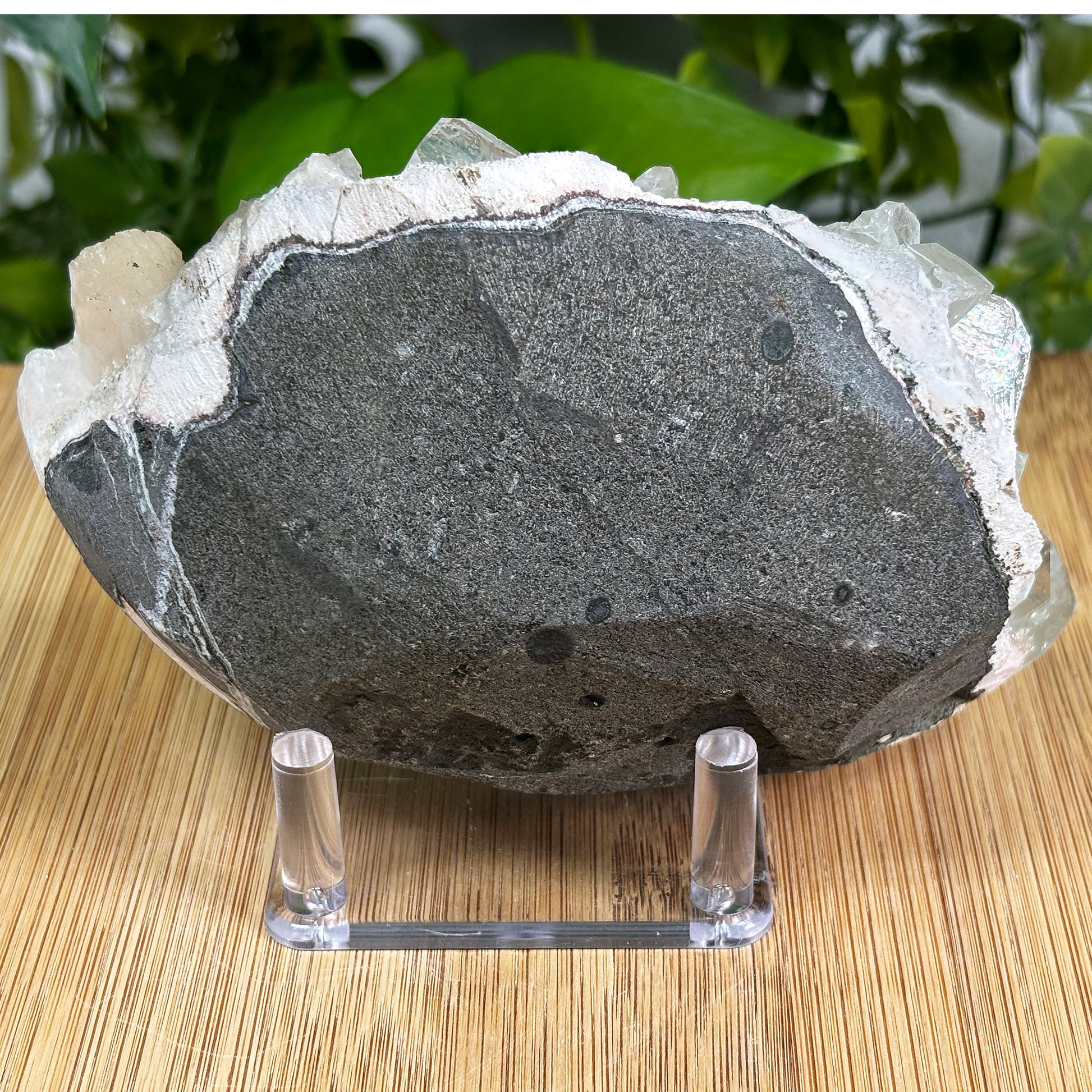 Green Apophyllite Stilbite Gemstone Mineral Specimen - Gem Avenue