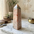 Natural Sunstone Crystal Obelisk Tower 8.5"