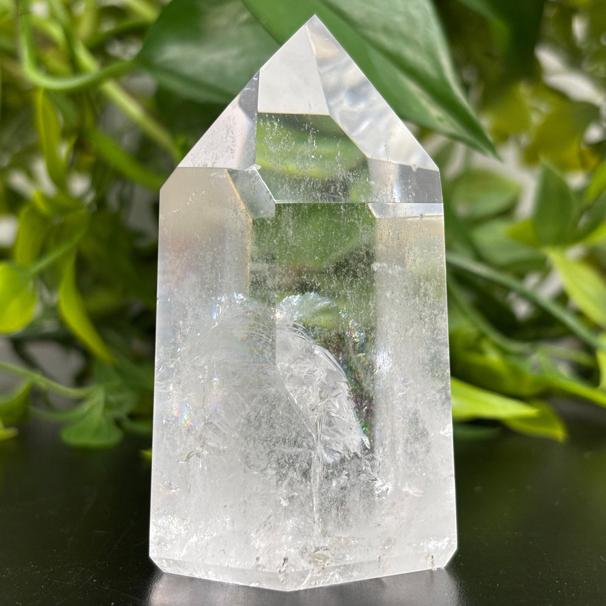 Clear Quartz Tower Point - Gem Avenue