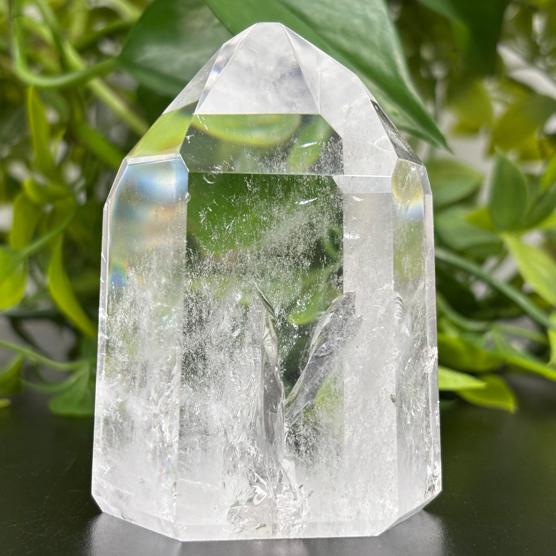 Clear Quartz Tower Point - Gem Avenue