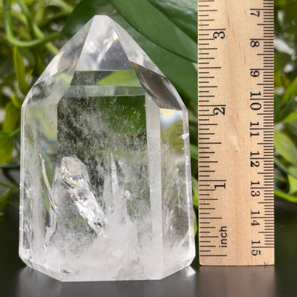 Clear Quartz Tower Point - Gem Avenue