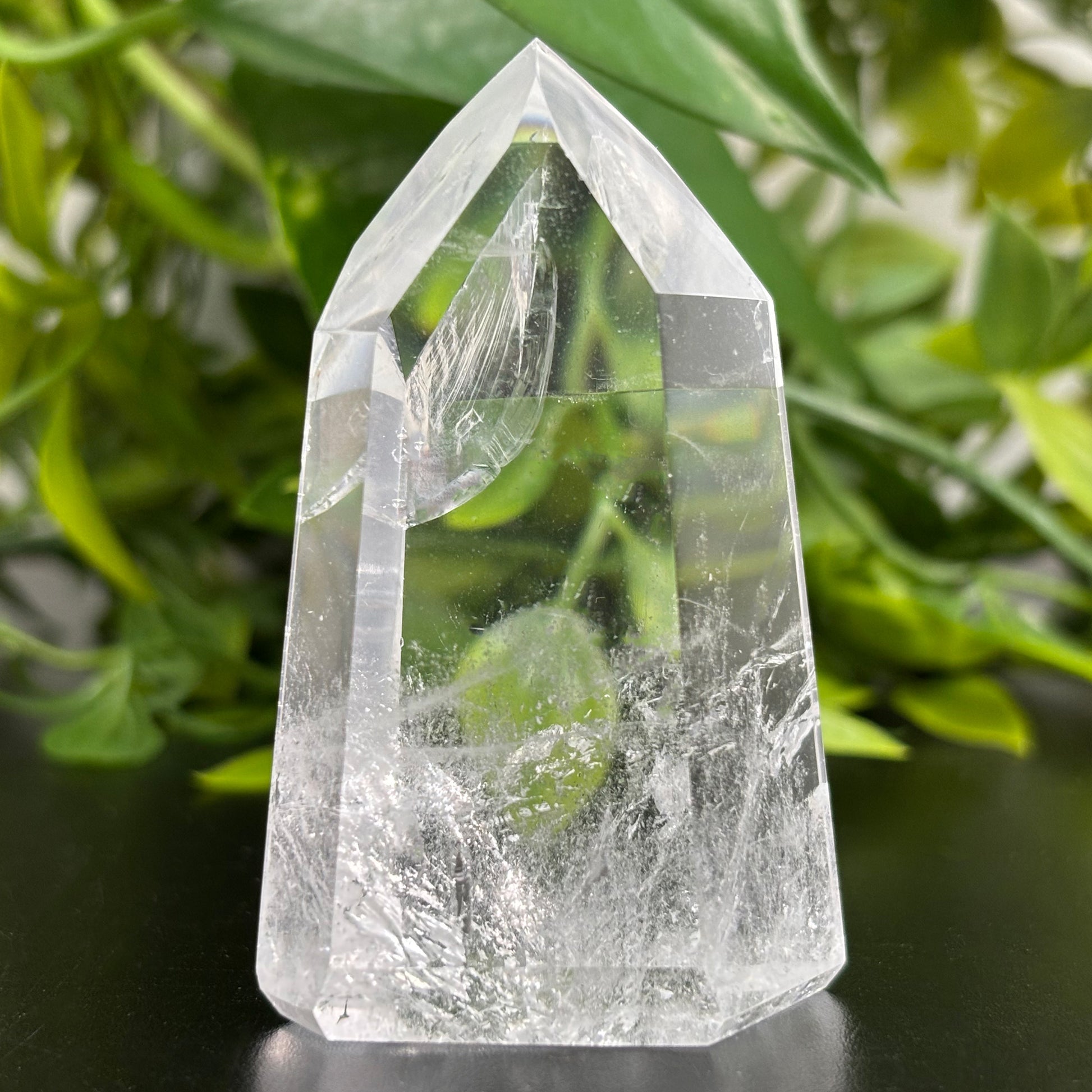 Clear Quartz Tower Point - Gem Avenue