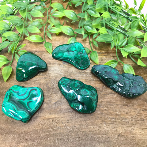 Natural Malachite Freeform Rock