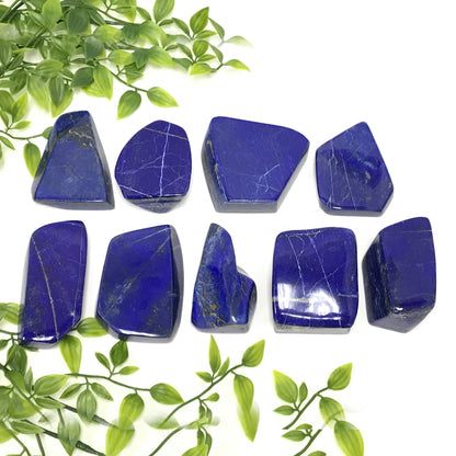 Self-Standing Natural Lapis Lazuli Freeform – Polished Blue Crystal Healing Stone Rock for Meditation, Energy Work & Home Décor - RPS350