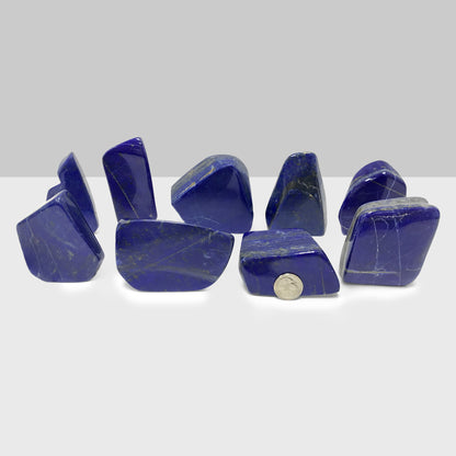 Self-Standing Natural Lapis Lazuli Freeform – Polished Blue Crystal Healing Stone Rock for Meditation, Energy Work & Home Décor - RPS350