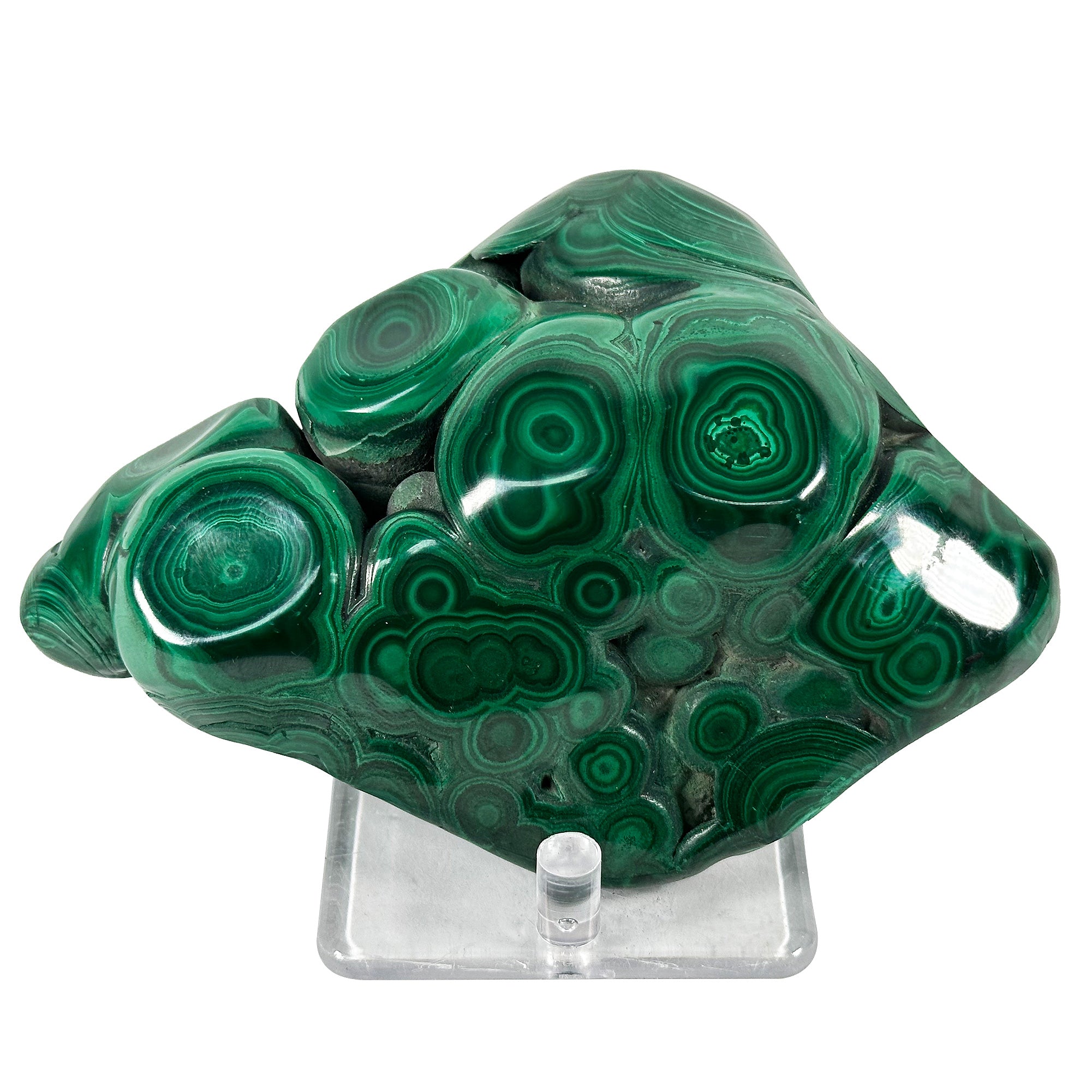 Best Freeform Rocks Natural Malachite Self-Standing Freeform Rock - RPS395 – Gem Avenue