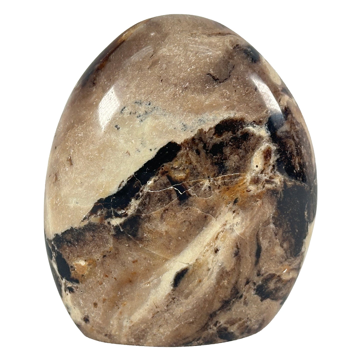 Natural Chocolate Calite Self-Standing Freeform Rock - Gem Avenue