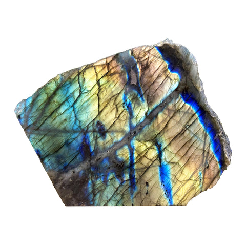 Natural Labradorite Self-Standing Freeform Rock - Healing Crystal for Energy & Meditation-RPS437