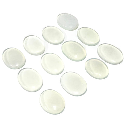 Opalite Pocket Fidget Thumb Indent Worry Stone (1 Piece) -RSH204-G
