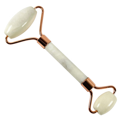 White Jade Face Roller Massage Tool -RSH254-WhiteJade
