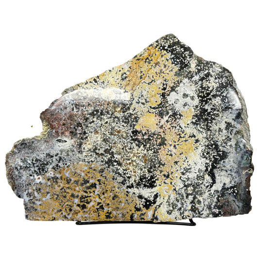 Natural Sea Jasper Crystal Gemstone Slab - Gem Avenue