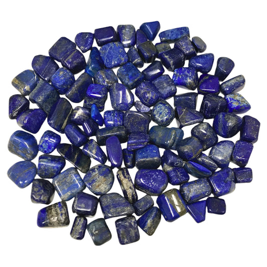 Royal Blue Lapis Lazuli Tumbled Stone - Gem Avenue