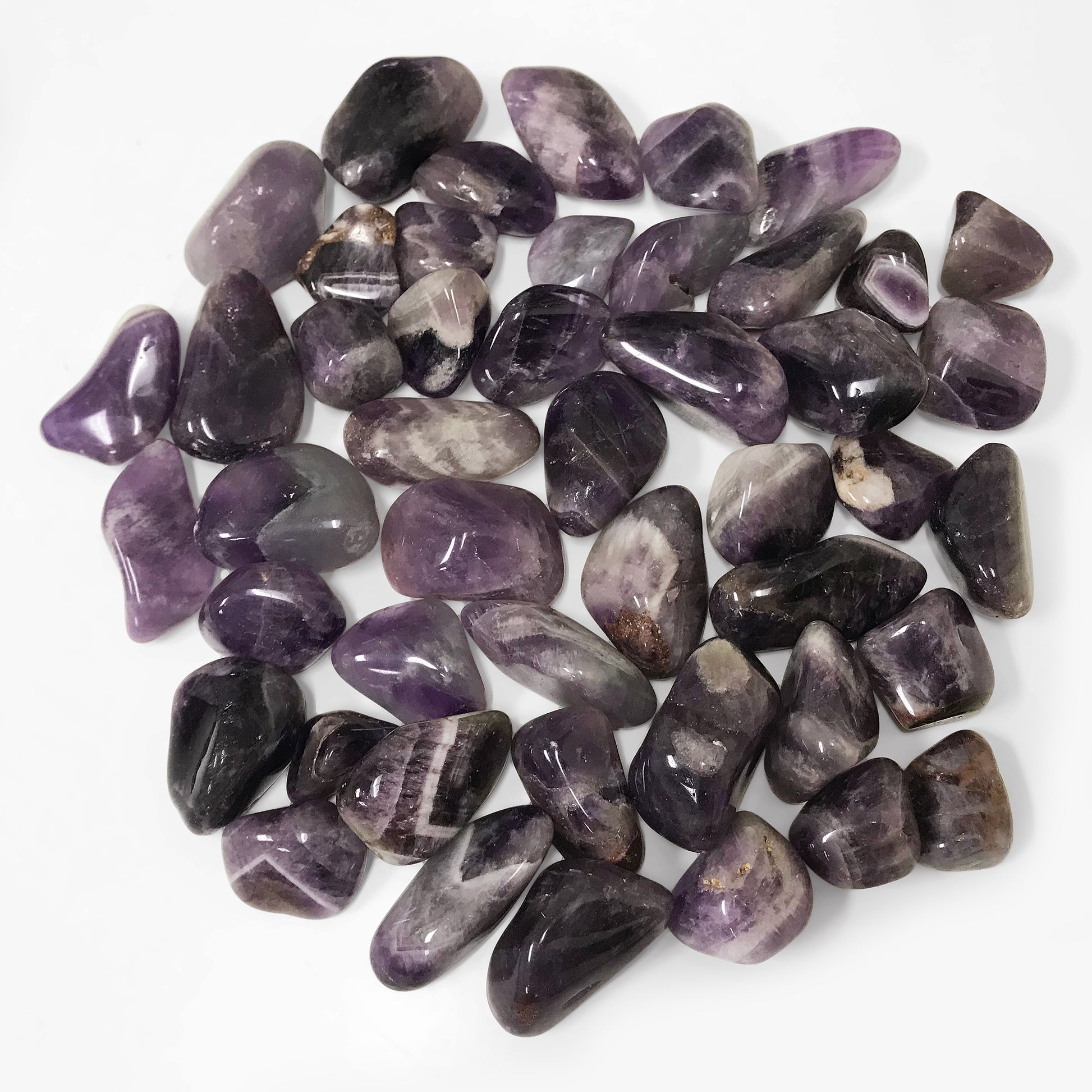 Amethyst Tumbled Stone - Gem Avenue
