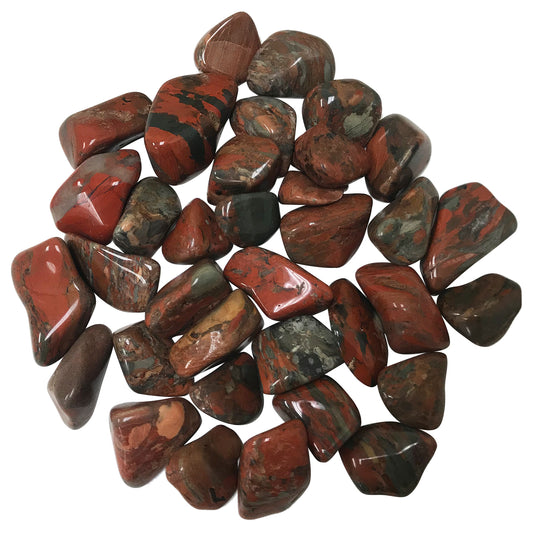 Jasper Tumbled Stone - Gem avenue