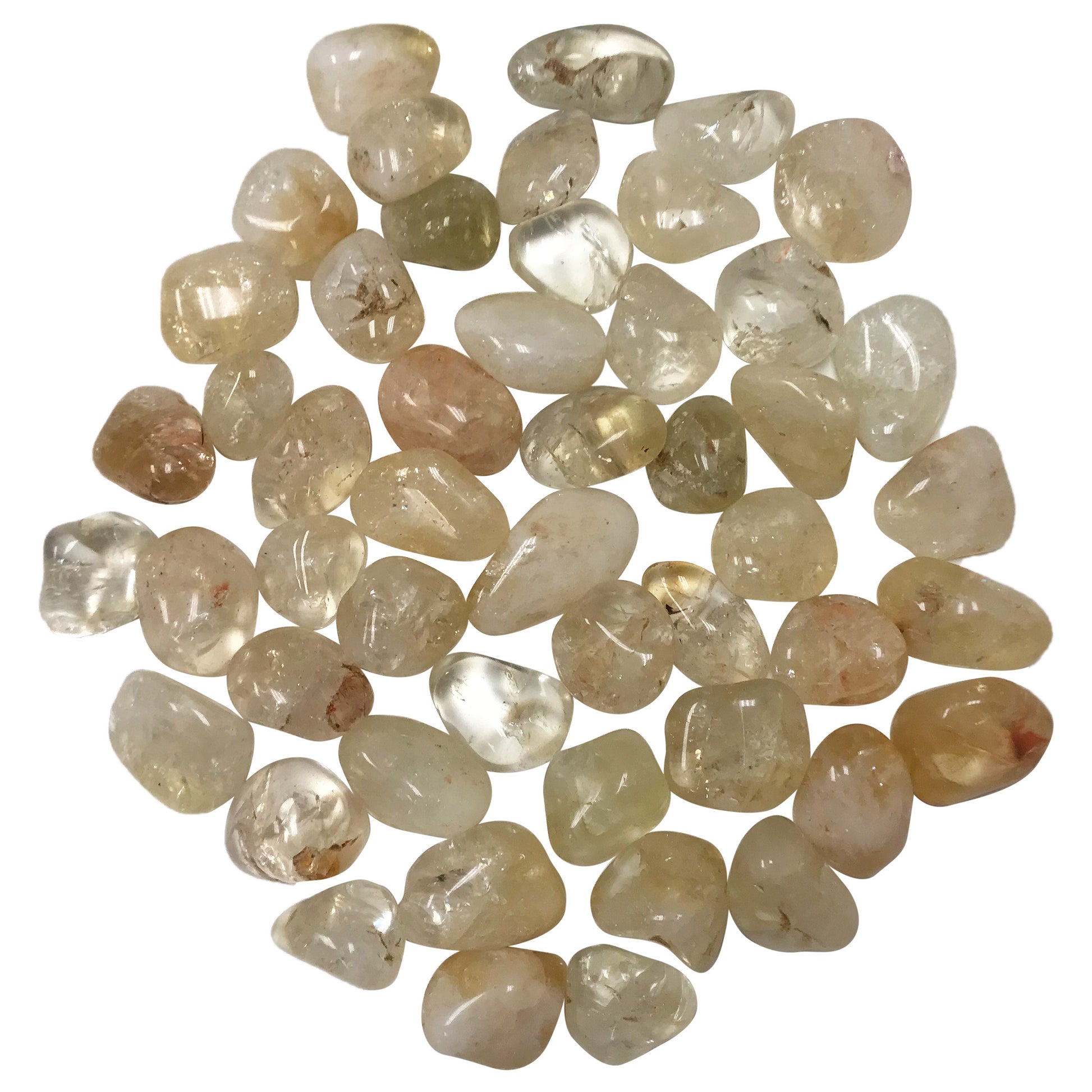 Natural Citrine Tumbled Stone - Gem Avenue